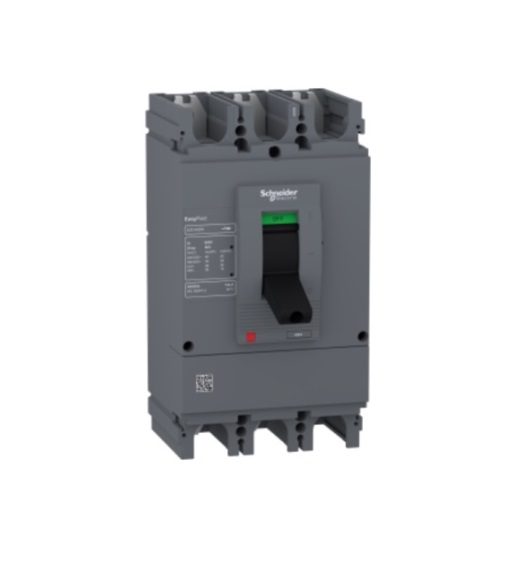 شنايدر, قاطع سكينة أيزي باكت, قيمة ثابتة حرارية و مغناطيسية, 36 كيلو امبير, 400 امبير