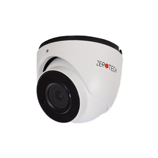 زيروتك كاميرات مراقبة شبكة , داخلية , اطار معدني , خط انتاج مصري, 2 ميجا بيكسل ، مستشعر 1 / ​​2.9 بوصة ،عدسة ثابتة 2.8 ملم ، 30 متر بالاشعة تحت الحمراء