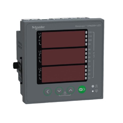 شنايدر, عداد متعدد القياس ديجيتال ايزي لوجيك , ثلاثي الوجة DM6200H