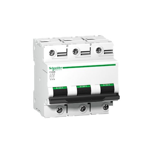 شنايدر,C120N قاطع فرعي ثلاثي , 10كيلو أمبير, 125امبير
