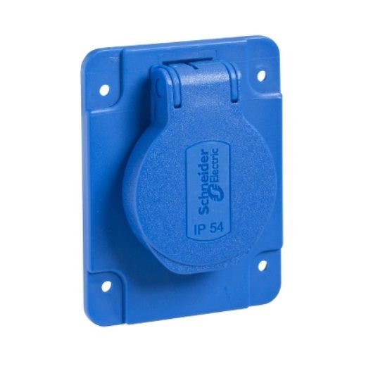 شنايدر, بريزة شوكو للتثبيت على اللوحة ميوريفا براتيكا, بقدرة 16 امبير 250 فولت, 65*85 مم, IP54