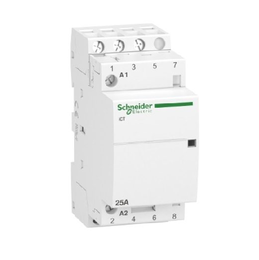 شنايدر, كونتاكتور صامت 25 امبير, ثلاثي , 3Pole , الكويل 240 فولت متردد