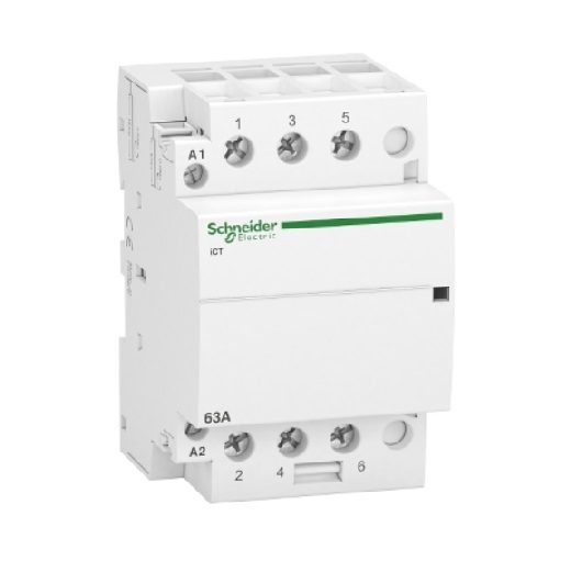 شنايدر, كونتاكتور صامت 63 امبير, ثلاثي , 3Pole , الكويل 240 فولت متردد