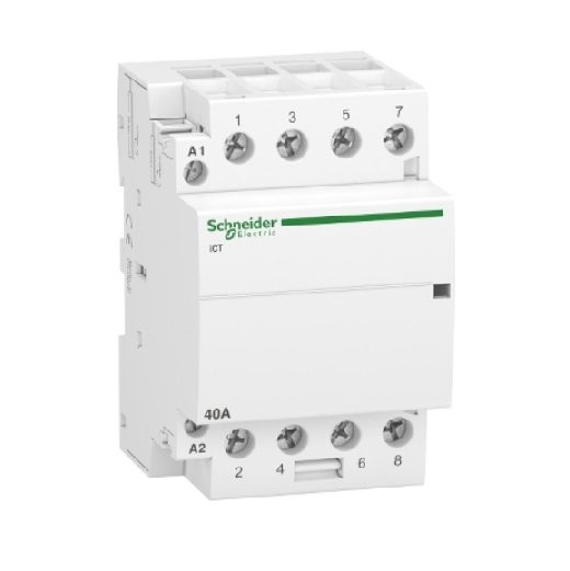شنايدر, كونتاكتور صامت 40 امبير, رباعي , 4Pole , الكويل 240 فولت متردد