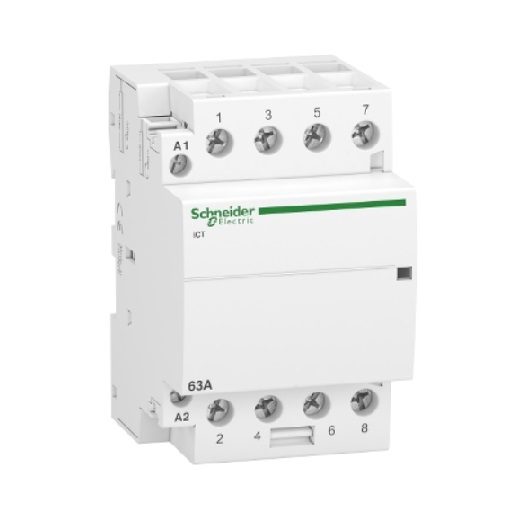 شنايدر, كونتاكتور صامت 63 امبير, رباعي , 4Pole , الكويل 240 فولت متردد