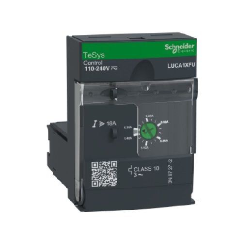 شنايدر, TeSys Ultra ريلاي حماية الكتروني للمواتير, 0.35-1.4 امبير, كويل 110-240 فولت