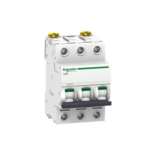 شنايدر,IC60H قاطع فرعي ثلاثي , 15كيلو أمبير, 63امبير