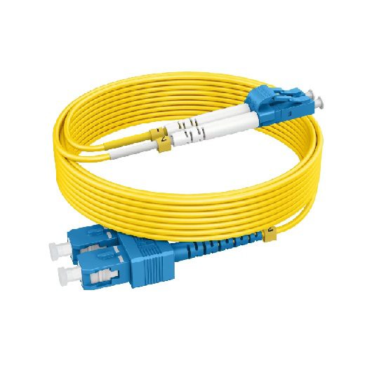 فينوليكس, وصلة فايبركابل باتش كورد SC-LC Single Mode , SM 9/125μm Duplex, طول 3 متر