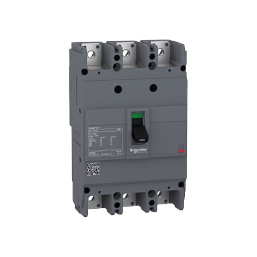 شنايدر, قاطع سكينة أيزي باكت, قيمة ثابتة حرارية و مغناطيسية, 25 كيلو امبير, 175 امبير