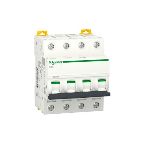 شنايدر,IC60L قاطع فرعي رباعي, 20كيلو أمبير, 32امبير