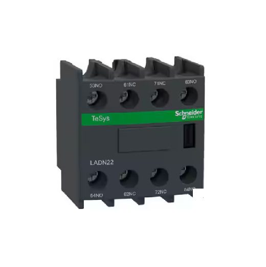 شنايدر, نقاط مساعدة امامية للكونتاكتور, نقطتين مفتوحة و نقطتين مغلقة