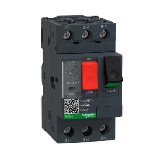 شنايدر, اوفرلود ثلاثي , 3Pole سيركيت تريب, 0.16-0.1 امبير