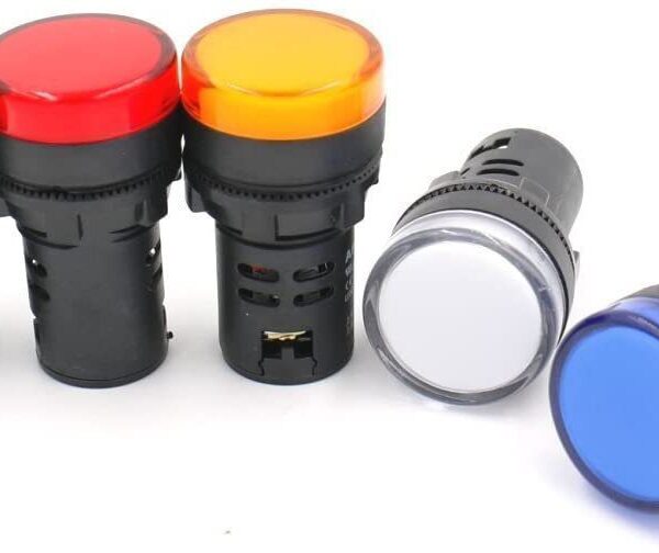 لمبه اشاره 22مللي  22mm AC 220V  LED Indicator Lamp