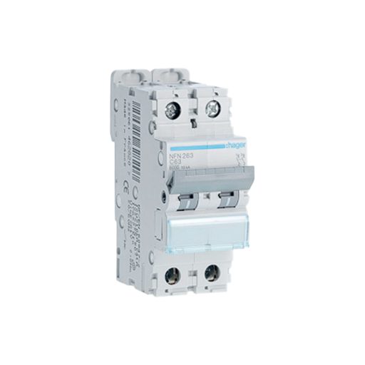 هاجر, قاطع فرعي ثنائي, 10كيلو امبير, 25امبير