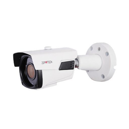 زيروتك كاميرات مراقبة عالية الجودة , خارجية , اطار معدني , خط انتاج مصري, 8 ميجا بيكسل ، مستشعر 1 / 2.8 بوصة ، عدسة متغيرة البؤرة ، 40 مترًا بالأشعة تحت الحمراء