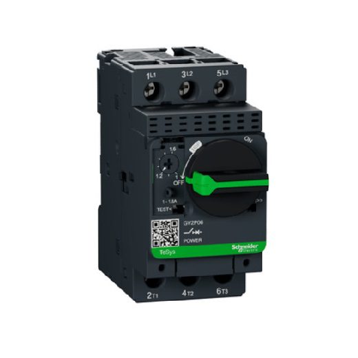 شنايدر, اوفرلود ثلاثي , 3Pole سيركيت تريب, 1.6-1 امبير, بكرة دائرية