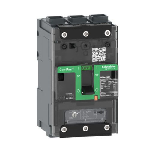 شنايدر, قاطع سكينة كوم باكت, NSXm, قيمة قابلة للضبط حرارية, TMD وحدة فصل الكتروني , 36 كيلو امبير, 80 امبير