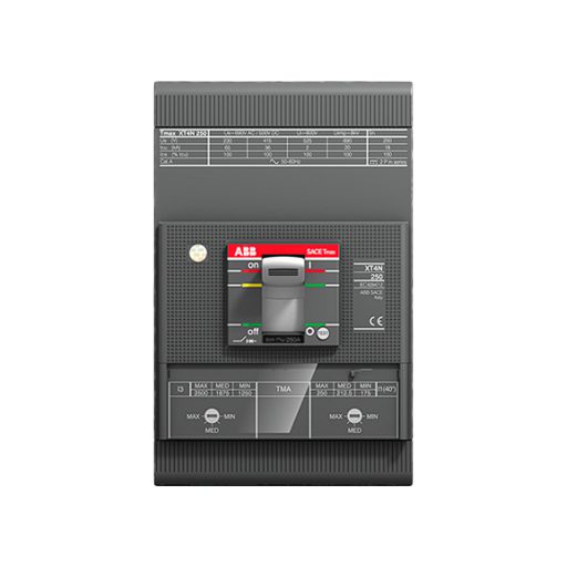 أي بي بي, قاطع سكينة اكس تي, قيمة قابلة للضبط حرارية و مغناطيسية, فولت عزل مرتفع, 36كيلو امبير, 250امبير