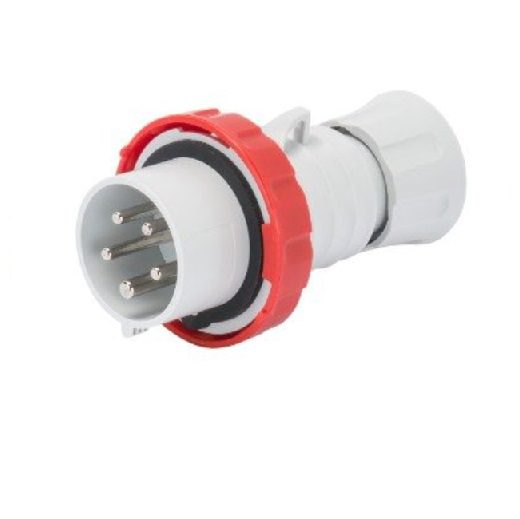 جيويس , فيشة صاروخ عدلة , موديل GW60031H, , بقدرة 16 امبير 3P+N+E, , 380-415 فولت , IP66/IP69