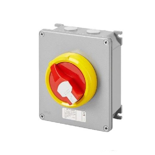 جيويس, ديسكونكت سويتش, فصل سريع HP, علبة معدنية, 16 امبير, 380 فولت, 4Pole, IP66