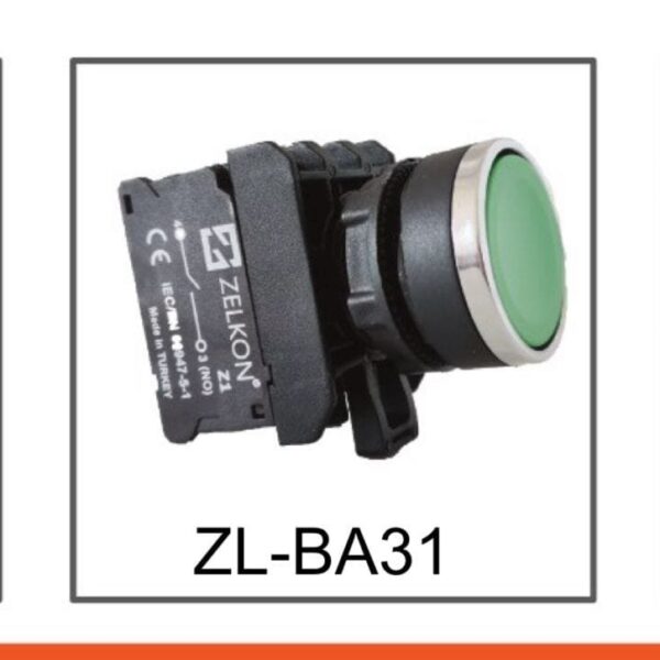 ZL-BA31 Push Button Switch 22mm بوش بوتن تركي