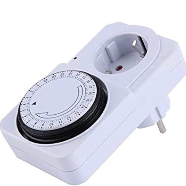 تايمر ساعه فيشه soket with timer