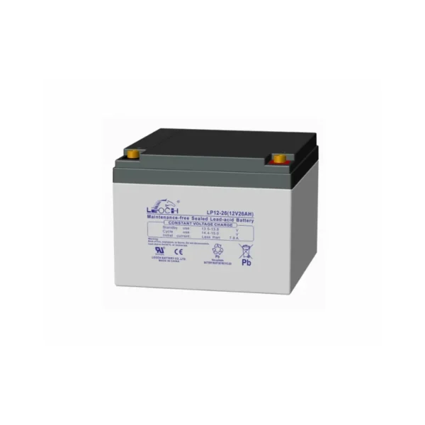 ليوتش LP12-26، بطاريه يو بي اس 12 فولت، 26 أمبير