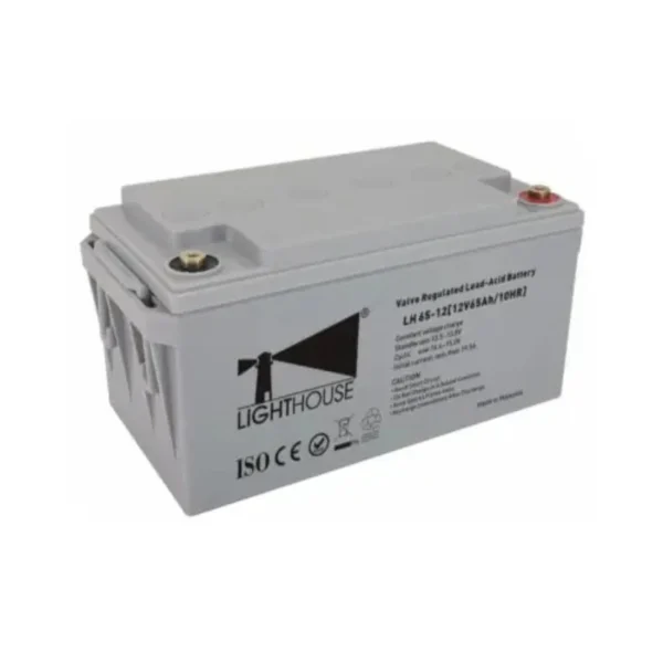 لايت هاوس LH 65-12، بطاريه يو بي اس 12 فولت، 65 أمبير