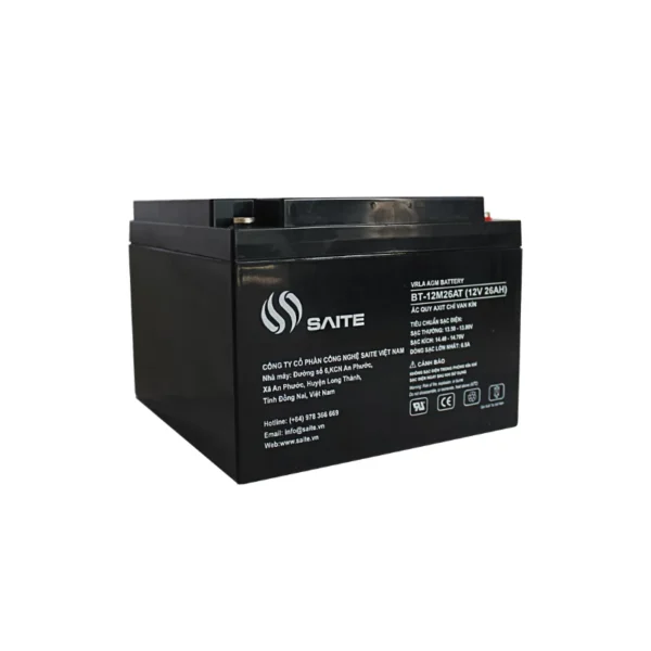 سايت BT-12M26AT، بطارية يو بي إس 12 فولت، 26 أمبير