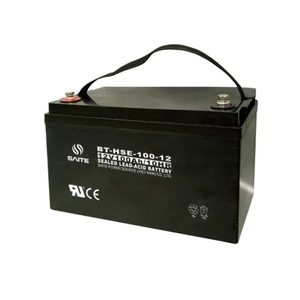 سايت BT-HSE-100-12، بطارية يو بي اس 12 فولت، 100 أمبير