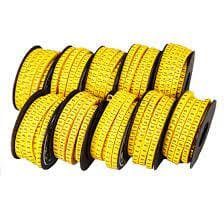 EC-1   EC-J  CABLE WIRE MAEKER ارقام لتحديد الاسلك من 1-9