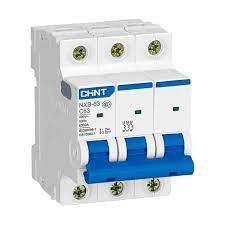 mcb chint 3phase Miniature Circuit Breaker مفتاح ثلاثي شنت 4.5 كيلو