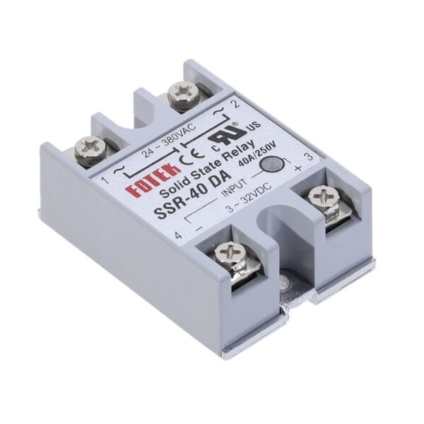 SSR-40DA Solid State Relay 40A (4-32 VDC Input)